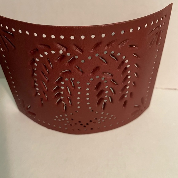 Nightlight Covers set of 2,Punched Tin Colonial Tin Works, Weeping Willo… - Picture 1 of 9